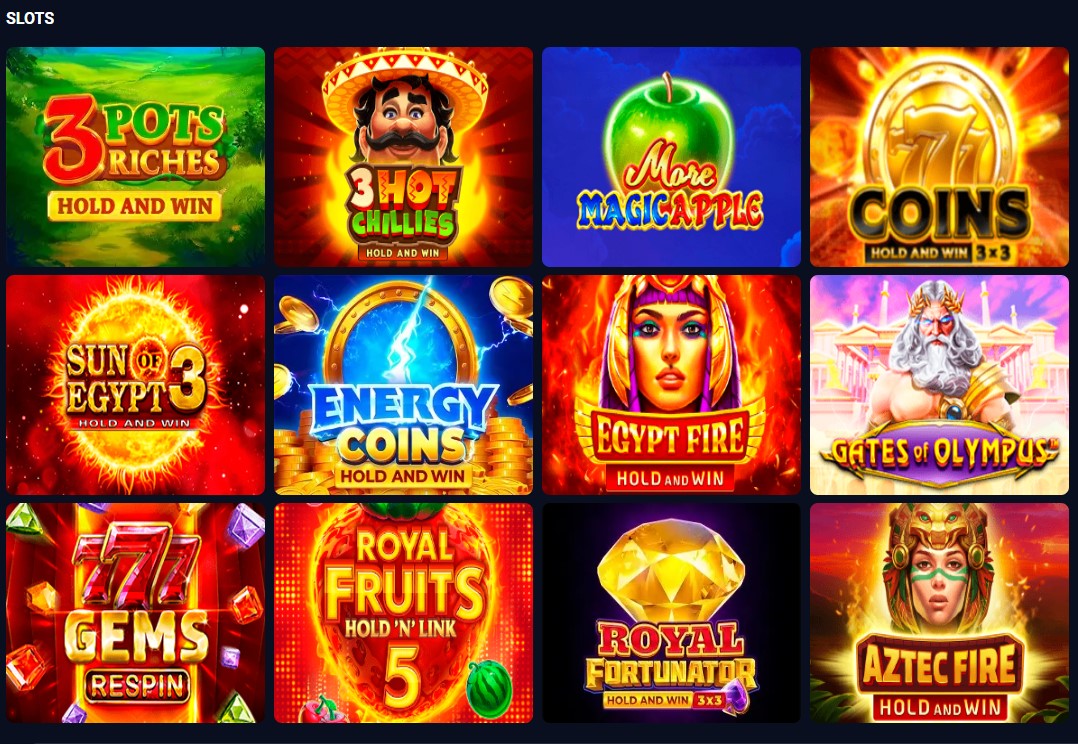 Top X slot games